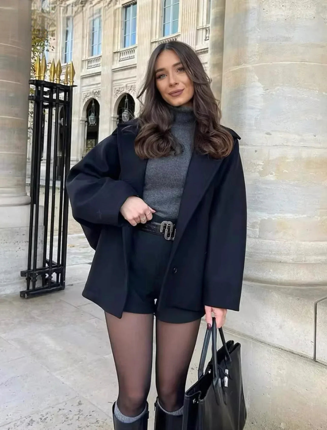 OLIVIA | Oversized Wool Coat